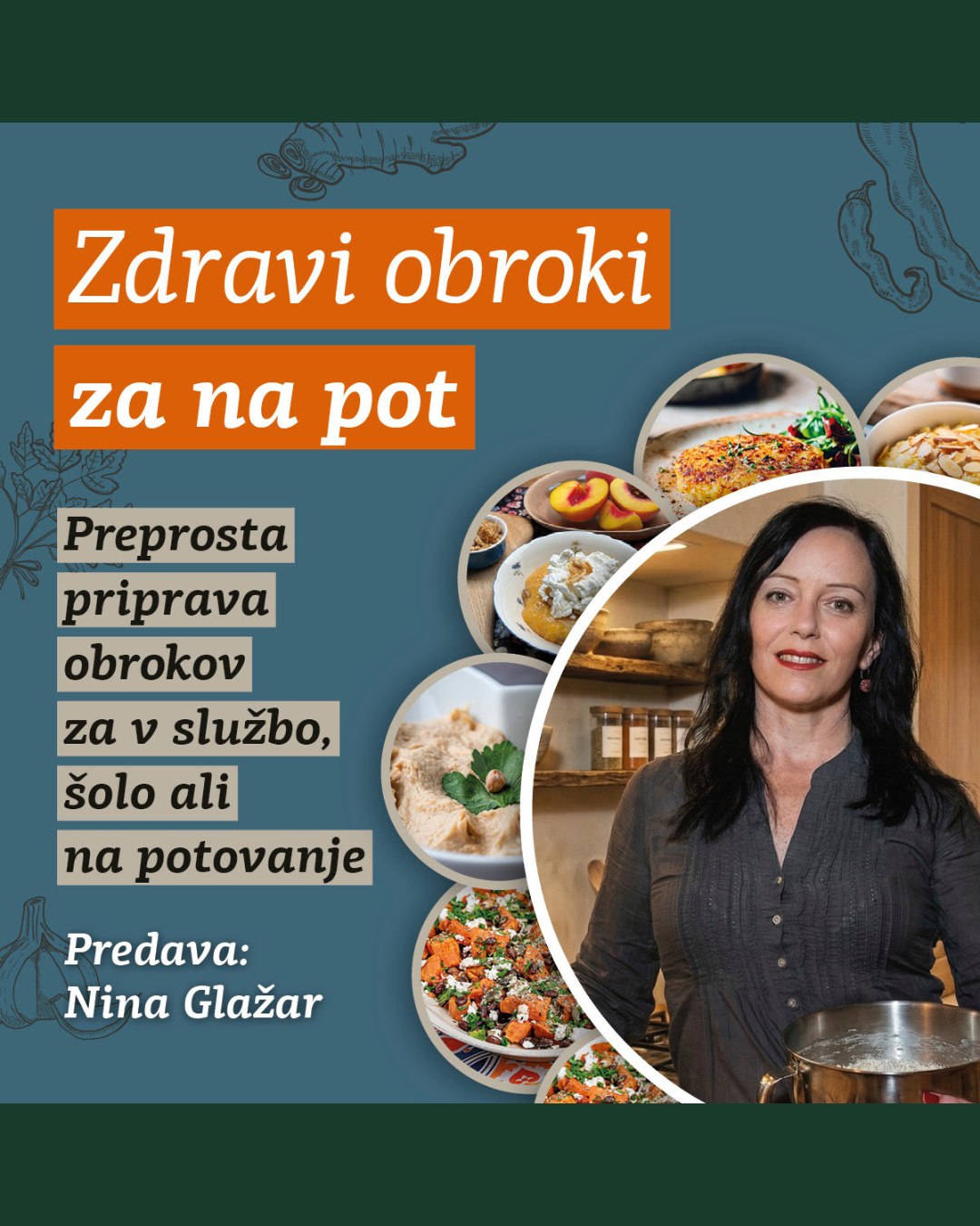 📅 Ravno čez 1 teden, v sredo, 6. 5. 2026 ob 18. uri, se vidimo v Velenju. 🤍

V okviru sodelovanja s Skupaj za zdravje človeka in narave @zazdravje bom kot soavtorica knjige Ščepec navdiha v velenjski knjižnici @knjiznica_velenje izvedla predavanje na temo Zdravi obroki tudi na poti. 📚

✨ Verjamem, da bo to prijetno in zelo praktično druženje o tem, kako si z nekaj preprostimi pristopi olajšati vsakdan v kuhinji, jesti bolj uravnoteženo ter zmanjšati stres pri pripravi hrane za v službo, šolo ali na pot. Z vami bom delila konkretne ideje, uporabne nasvete in tudi nekaj receptov ter navdihov iz knjige.

🍴 Na koncu sledi še predstavitev ter degustacija enostavnih jedi. 😊

Vesela bom, če se srečamo tudi v živo.
Vabljeni vsi, ki vas tema nagovori! 🌿

✍️ Nina / IZIBIZI
.
.
.
#ščepecnavdiha #izibizisi #skupajzazdravje #zalozbaprimus #predavanje #zdravaprehrana #preprostokuhanje #velenjskaknjiznica #velenje #dogodek